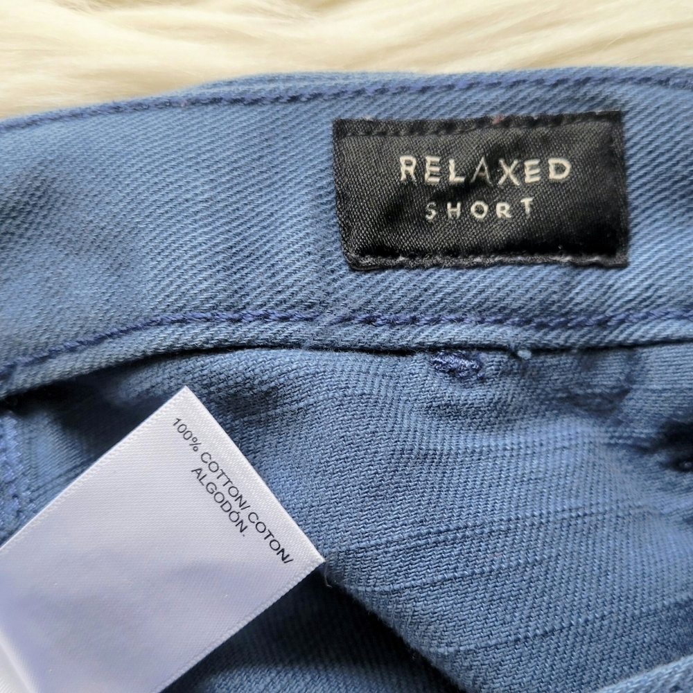 Lucky Brand Mid Rise Utility Shorts In Dark Blue Size 2 Style 7WW2013 - Picture 8 of 8